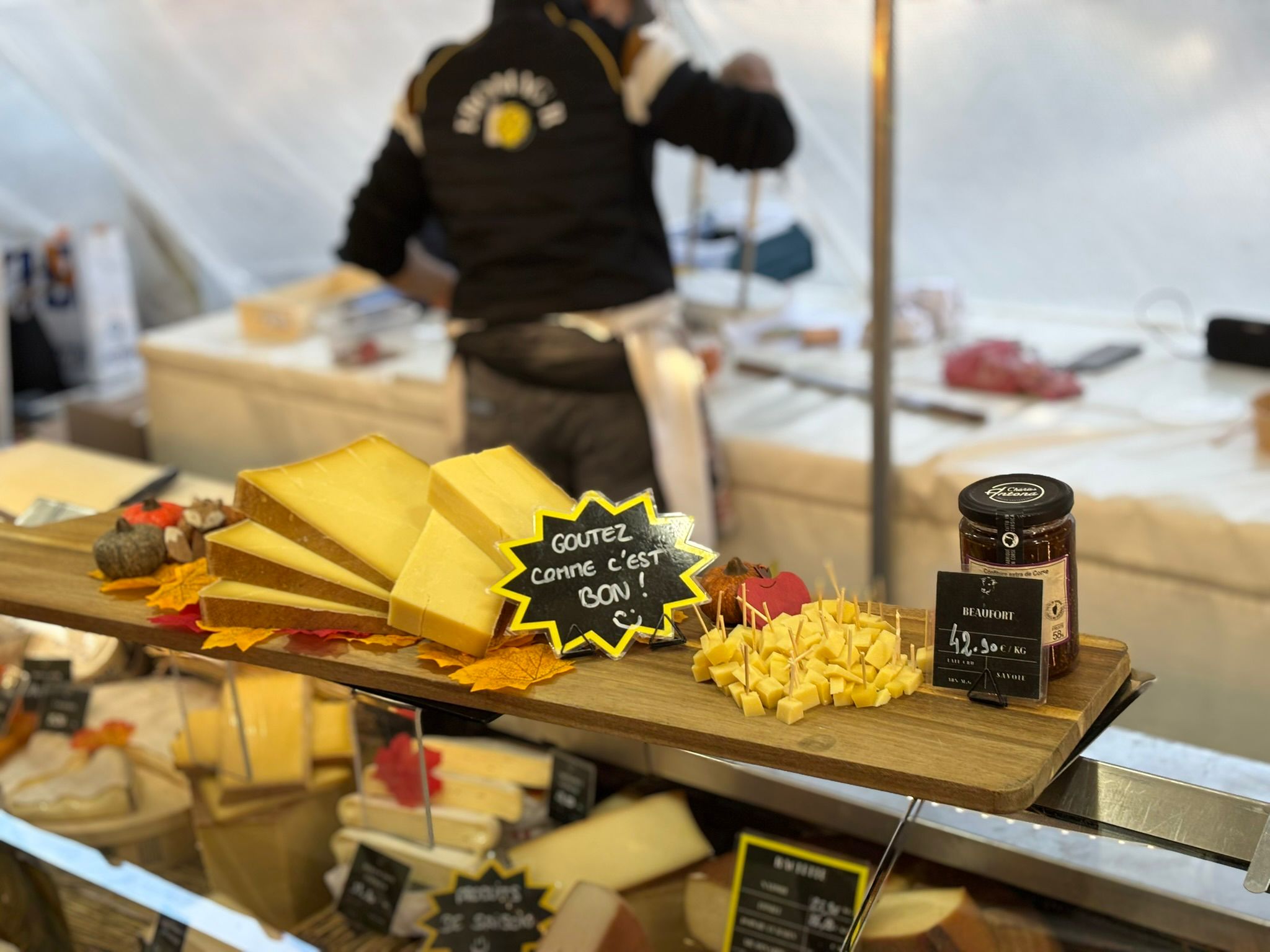 Dégustation de fromages